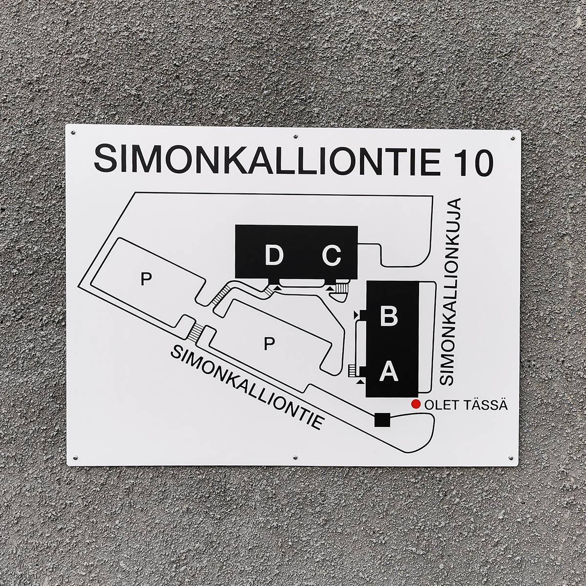 Simonkalliontien taloyhtiön rakennustyön valvonta.